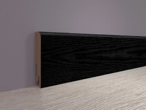Плинтус MDF Bonkeel 24033 Чёрное Дерево (80х16х2400 мм) в Барнауле