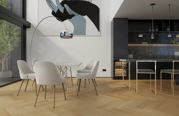 Паркетная доска Quartz Parquet Английская Ёлка Дуб Тоскана 33-407 в Барнауле