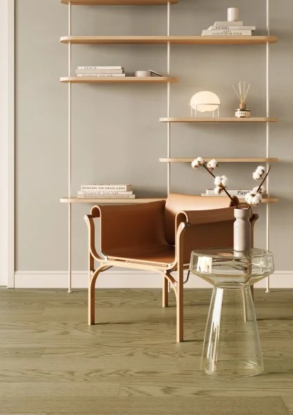 Паркетная доска Quartz Parquet Классик 5 мм Дуб Флэт Уайт 1258-55 в Барнауле