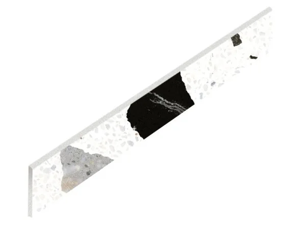 Керамогранит Coliseum Палладио Уайт Плинтус (Натуральный, 7,2х60) в Барнауле