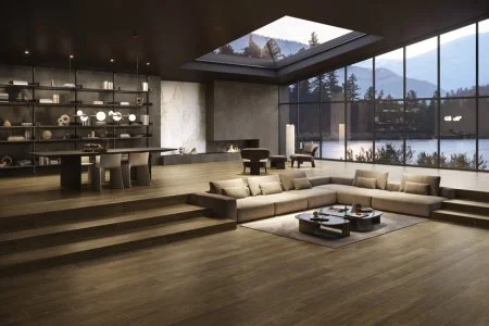 Керамогранит Italon Этернум Кофи 60х120 (Натуральная и Реттифицированная) в Барнауле