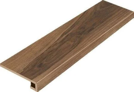 Керамогранит Italon Мезон Волнат ступень угловая правая 330*1200 в Барнауле