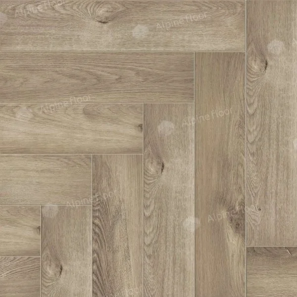 Кварц-виниловая плитка Alpine Floor Parquet Дуб Натуральный Отбеленный ЕСО 16-5 2.5 мм. 43 класс в Барнауле