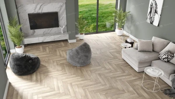 Кварц-виниловая плитка Alpine Floor Parquet Дуб Натуральный Отбеленный ЕСО 16-5 2.5 мм. 43 класс в Барнауле