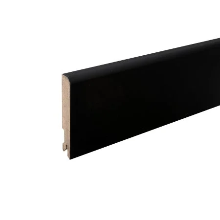 Плинтус MDF Bonkeel 24032 Чёрный Софт (100х16х2400 мм) в Барнауле