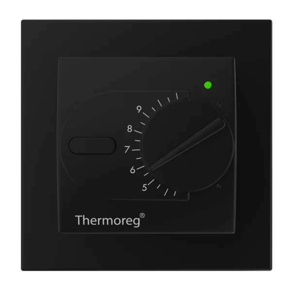ТерморегуляторThermoreg TI-200 Design Black в Барнауле