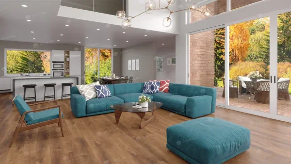 Кварц-виниловая плитка Alpine Floor Premium XL Дуб Насыщенный ЕСО 7-7, 8 мм. 43 класс в Барнауле