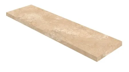 Керамогранит Coliseum Аурелия Беж Ступень угловая правая (Натуральный, 33х120) в Барнауле