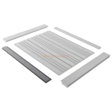 Финишный молдинг LF124A S339S правый декорированный (42х12х2700мм) в Барнауле