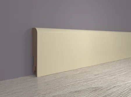 Плинтус MDF Bonkeel 24063 Айвори (80х16х2400 мм) в Барнауле