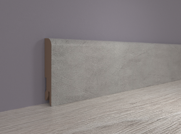 Плинтус MDF Bonkeel 24065 Бетон Лофт Натур (100х16х2400 мм) в #REGION_NAME_DECLINE_PP#