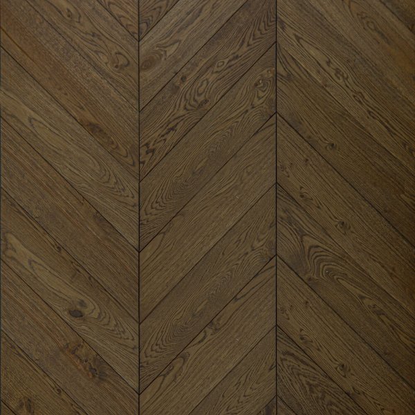 Инженерная доска Kochanelli Французская Ёлка Оскуро Дуб Original Браш (600х120х15) в #REGION_NAME_DECLINE_PP#